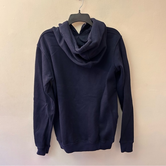 Retro Label Broken But Not Broke navy hoodie size medium - Picture 9 of 9